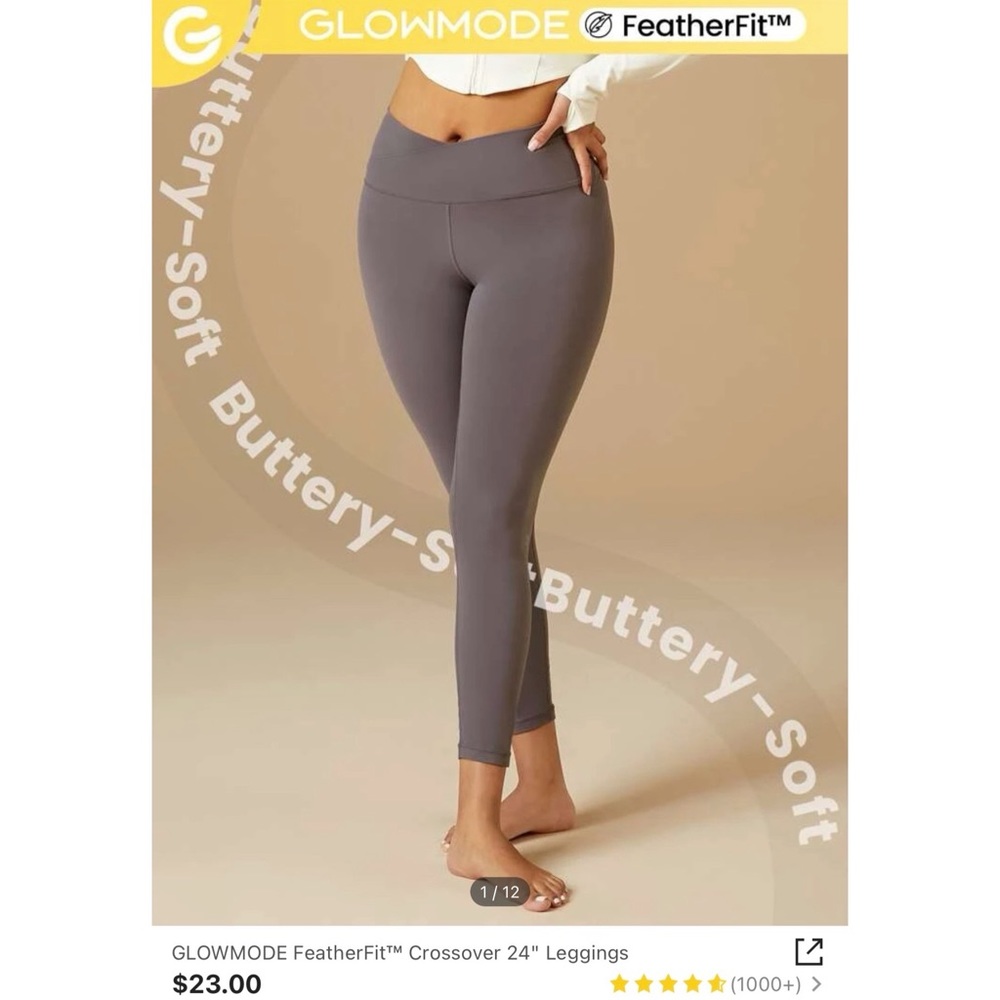 Crossover leggings